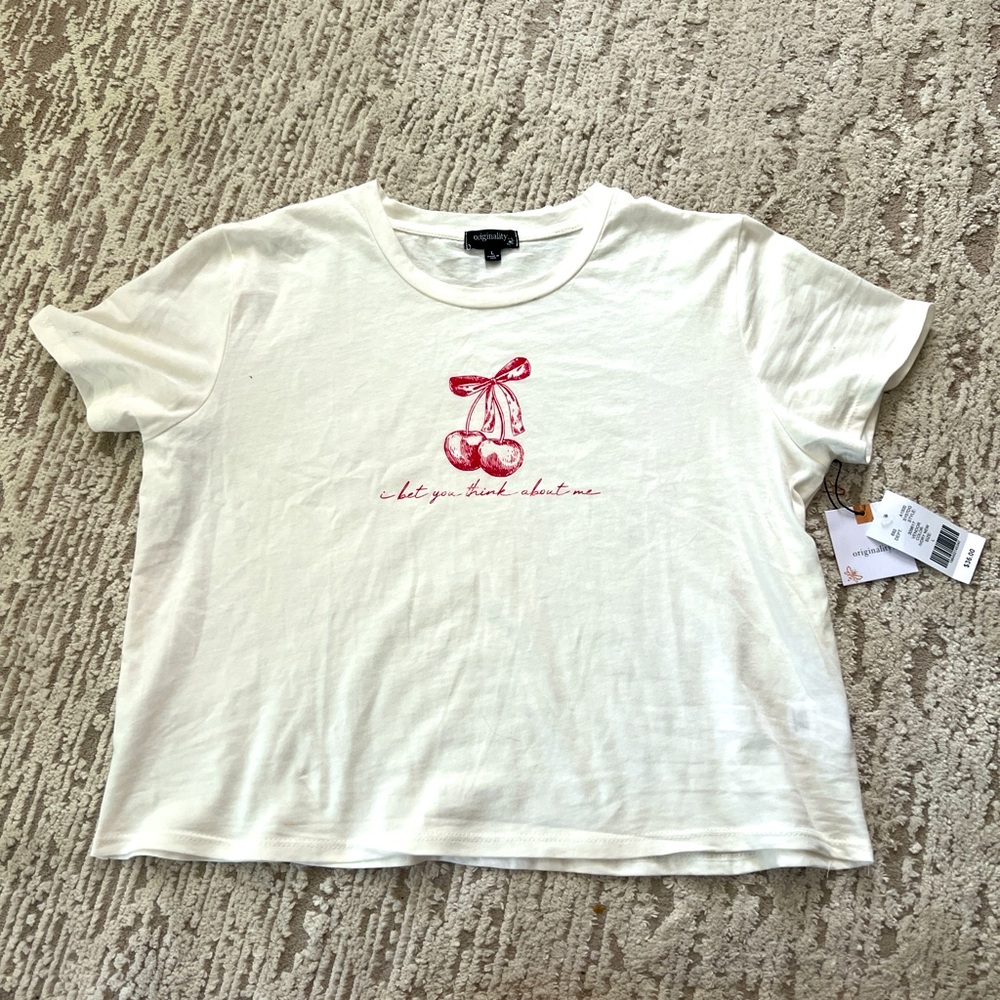 Taylor Swift lyric crop top